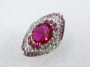 色石　指輪(12号)